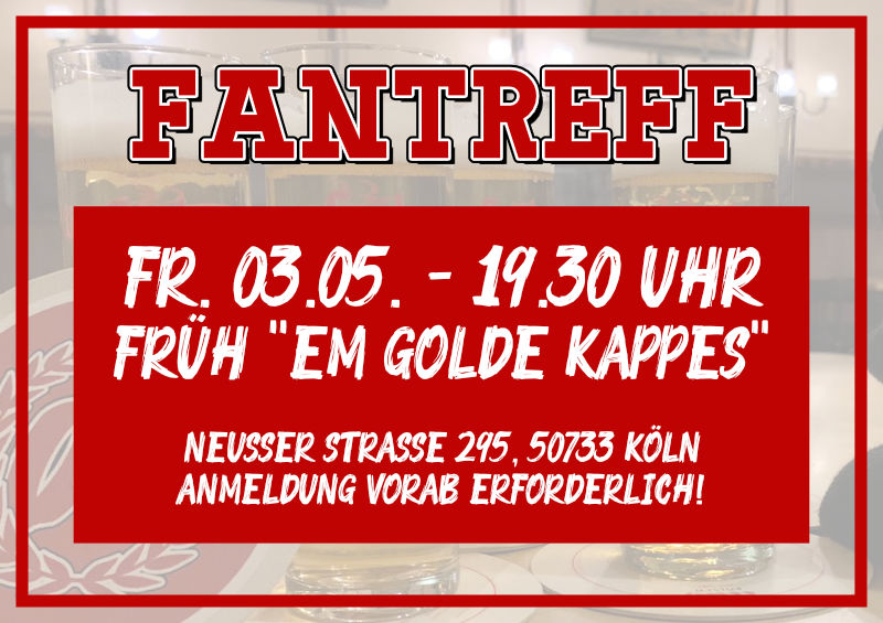 Rheinstars-Fantreff am 03.05.2024 im "Goldene Kappes".